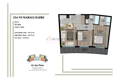 3+1 Wohnung in Aksu, Antalya, Türkei Nr. 221792 - 22