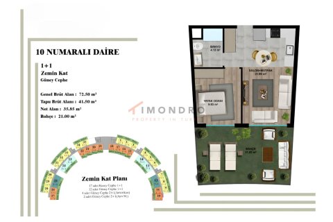 3+1 Wohnung in Aksu, Antalya, Türkei Nr. 221792 - 20