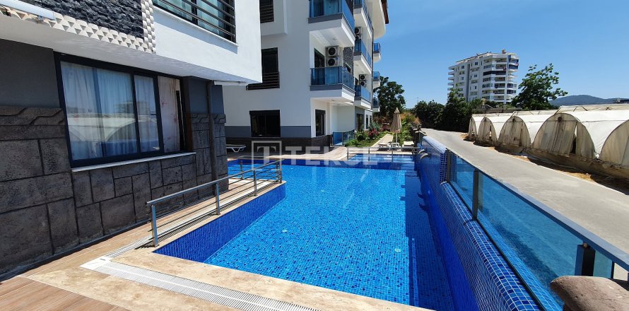 1+1 Lejlighed i Alanya, Antalya, Tyrkiet Nr. 221788