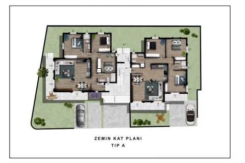 Продажа квартиры в Северном Кипре 4 комн., 120м2, №101381 – фото 11