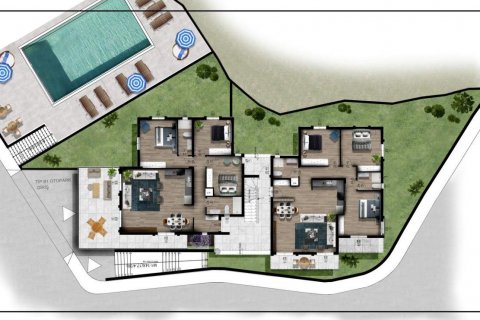 Продажа квартиры в Северном Кипре 4 комн., 120м2, №101381 – фото 10