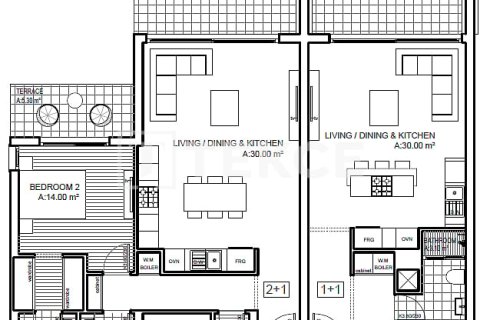 2+1 Lägenhet i Girne, Nr. 224797 - 20