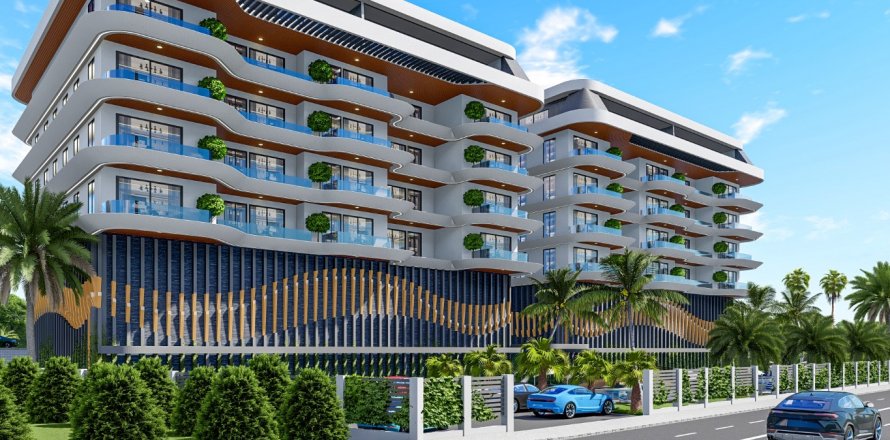 1+1 Leilighet  i Gazipasa, Antalya, Tyrkia Nr. 93421