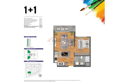 3+1 Lägenhet i Küçükçekmece, Istanbul, istanbul, Turkiet Nr. 221519 - 27
