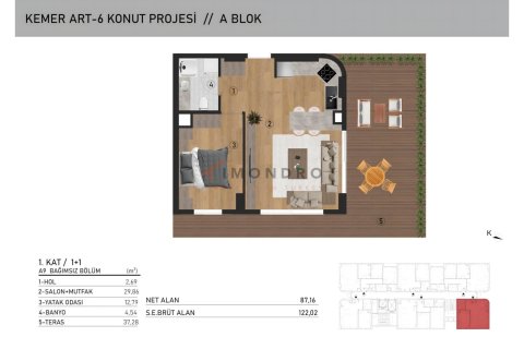Продажа квартиры в Эйюпе, Стамбуле, Турция 3+1, 157м2, №221525 – фото 20