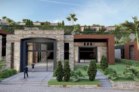 1+1 Villa  in Bodrum, Mugla, Türkei Nr. 97536