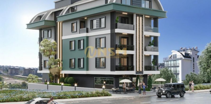 1+1 Leilighet i Alanya, Antalya, Tyrkia Nr. 87344