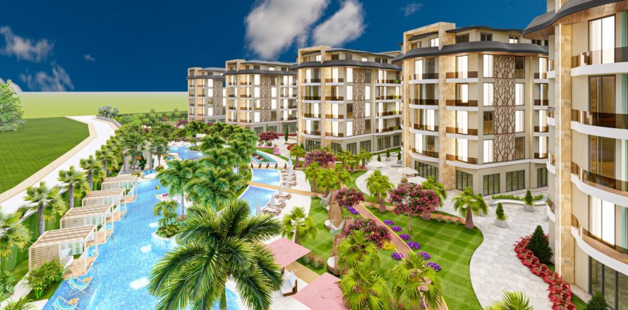 Lägenhet i Oba, Antalya, Turkiet Nr. 94392