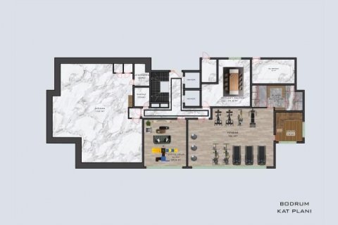 Продажа пентхауса в Оба, Анталье, Турция 2 комн., 49м2, №94387 – фото 17