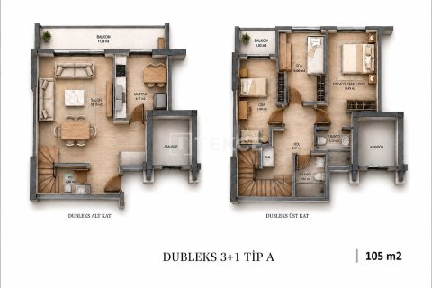 2+1 Wohnung  in Mudanya, Schleimbeutel, Türkei Nr. 238010 - 18