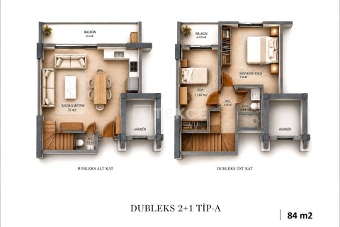 Daire  3+1  Mudanya, Bursa, Türkiye №238011 - 17