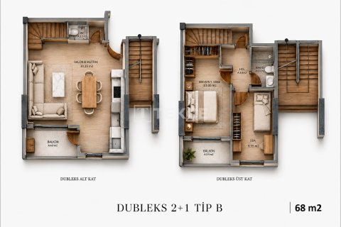 Daire  3+1  Mudanya, Bursa, Türkiye №238011 - 19
