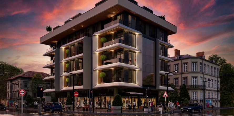 2+1 Leilighet i Oba, Antalya, Tyrkia Nr. 96164
