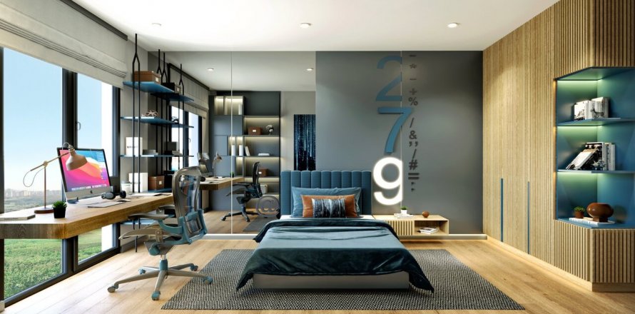 2+1 Apartment in Luxera Nevbahar, Basaksehir, Istanbul, Turkey No. 95287