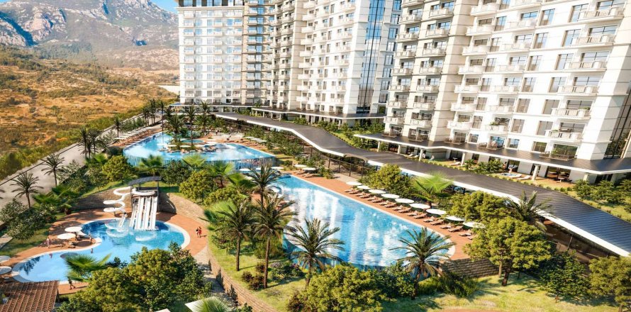 Квартира в Exodus Resort Comfort City 1+1, Махмутлар, Анталья, Турция №99913