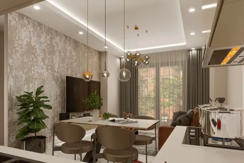 1+1 Lejlighed  i Alanya, Antalya, Tyrkiet Nr. 223701 - 5