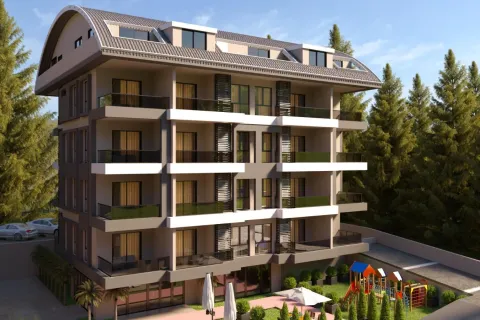 1+1 Lejlighed  i Alanya, Antalya, Tyrkiet Nr. 223701 - 12