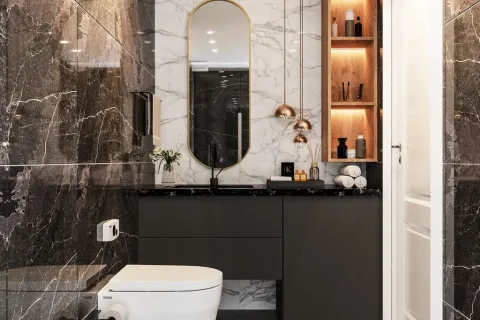 1+1 Lejlighed  i Alanya, Antalya, Tyrkiet Nr. 223701 - 4