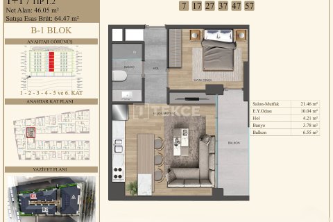 3+1 Wohnung in Istanbul, Türkei Nr. 217016 - 23