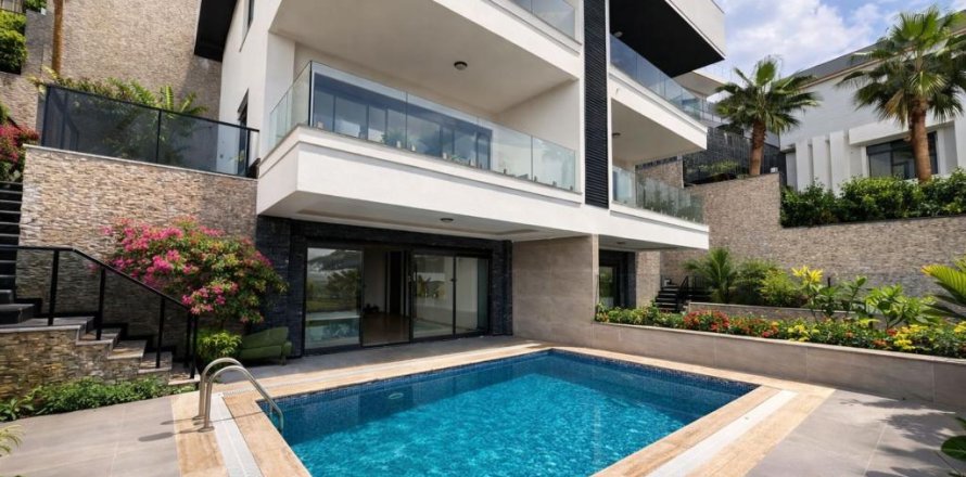 Villa i Tepe, Alanya, Antalya, Tyrkiet Nr. 217011