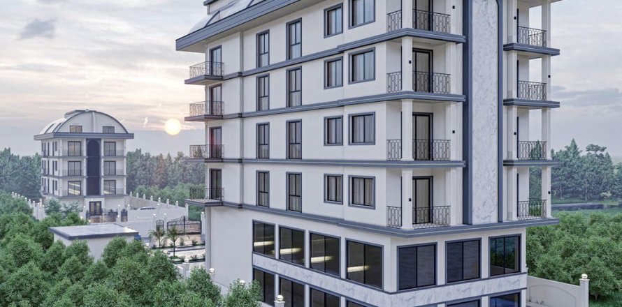 1+1 Apartment in Oba, Antalya, Turkey No. 101063