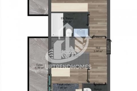 Apartment for sale in Oba, Antalya, Turkey, 1 bedroom, 65m2, No. 101063 – photo 14