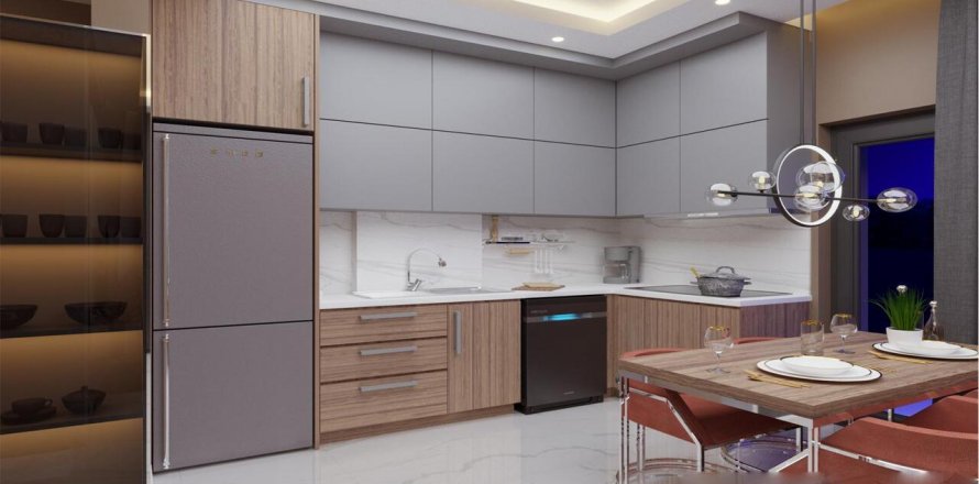 3+1 Apartment in Estrella Tower, Kestel, Antalya, Turkey No. 95935