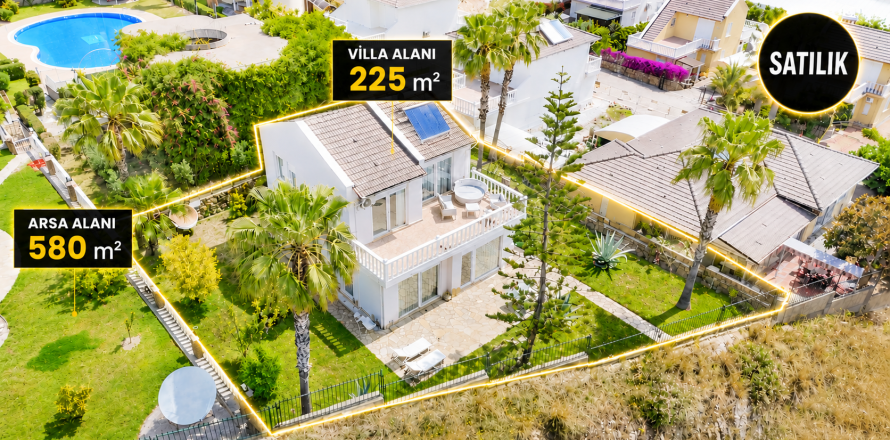 3+1 Villa  i Konakli, Antalya, Tyrkia Nr. 225691