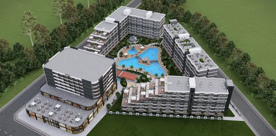 1+1 Lejlighed  i Dosemealti, Antalya, Tyrkiet Nr. 223474