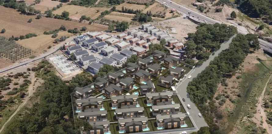 3+1 Lejlighed  i Mugla, Tyrkiet Nr. 223476