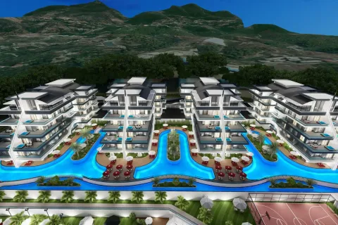 1+1 Leilighet  i Oba, Antalya, Tyrkia Nr. 219674 - 2