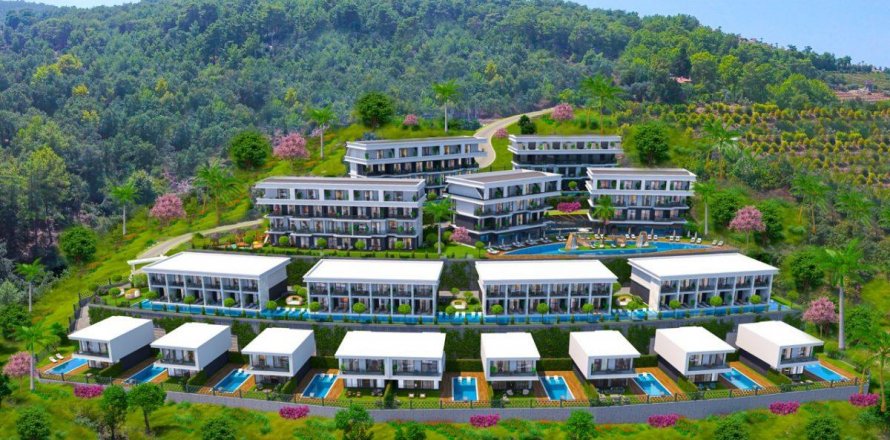 Villa i Kargicak, Alanya, Antalya, Tyrkia Nr. 94550