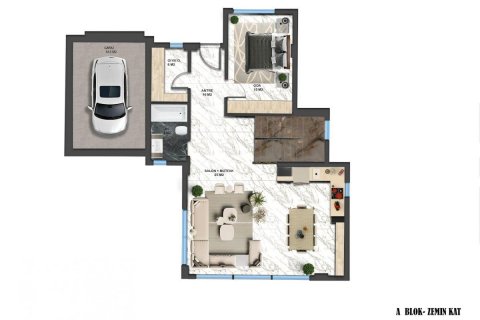Villa  i Kargicak, Alanya, Antalya, Tyrkia Nr. 94967 - 12