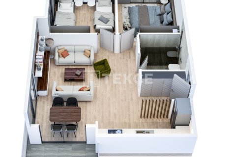 Daire 1+1 Mezitli, Mersin, Türkiye №224480 - 26