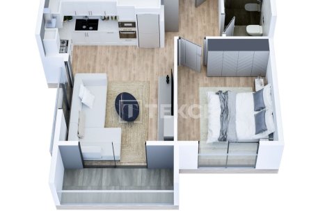 Daire 1+1 Mezitli, Mersin, Türkiye №224480 - 24