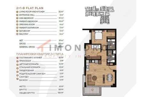 Apartment for sale in Aksu, Antalya, Turkey, 2 bedrooms, 95m2, No. 214813 – photo 20