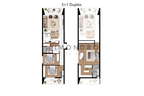 3+1 Wohnung  in  Nr. 214816 - 18