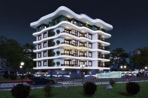 1+1 Lejlighed  i Alanya, Antalya, Tyrkiet Nr. 87345