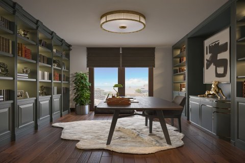 Квартира в Litus Istanbul 5+1, Ускюдар, Стамбул, Турция №92555
