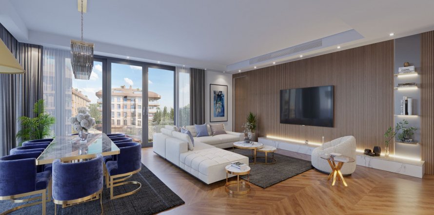 Квартира в Litus Istanbul 2+1, Ускюдар, Стамбул, Турция №92550