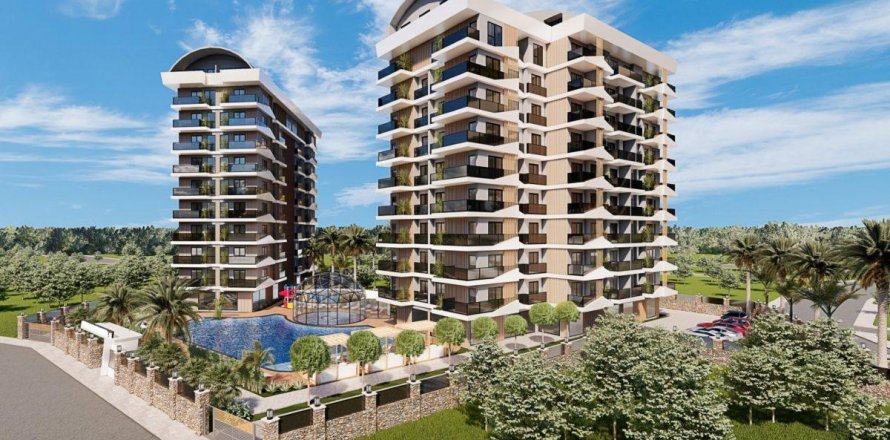 Lägenhet i Alanya, Antalya, Turkiet Nr. 94841