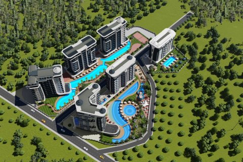 آپارتمان در Alanya ، ترکیه 1 خوابه ، 50 متر مربع. شماره 86072 - 17