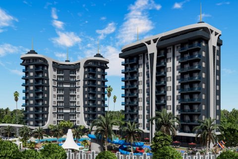 Daire  1+1  Alanya, Antalya, Türkiye №86072