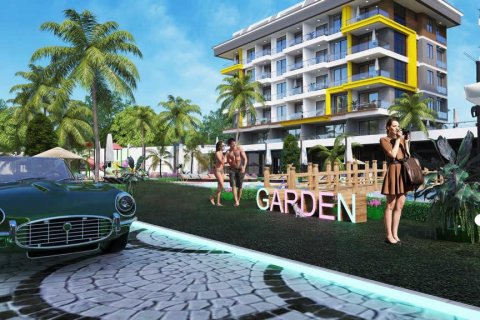 1+1 Leilighet  i Alanya, Antalya, Tyrkia Nr. 211452