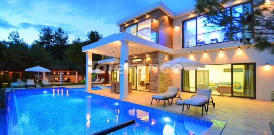 3+1 Villa i Kalkan, Antalya, Turkiet Nr. 106055