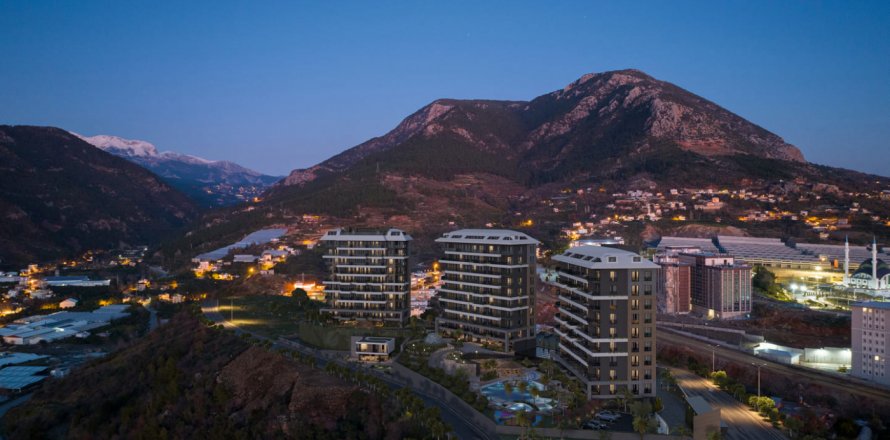1+1 Lejlighed i Kestel, Antalya, Tyrkiet Nr. 40904