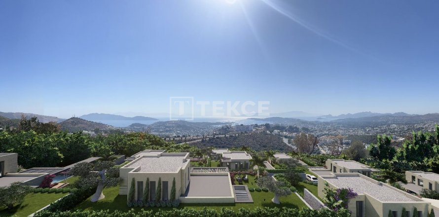 4+1 Villa  in Bodrum, Mugla, Turkey No. 90478