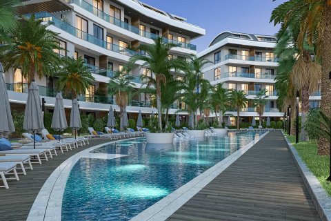 1+1 Lägenhet  i Alanya, Antalya, Turkiet Nr. 237748 - 4