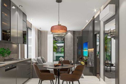 1+1 Lägenhet  i Alanya, Antalya, Turkiet Nr. 237748 - 2