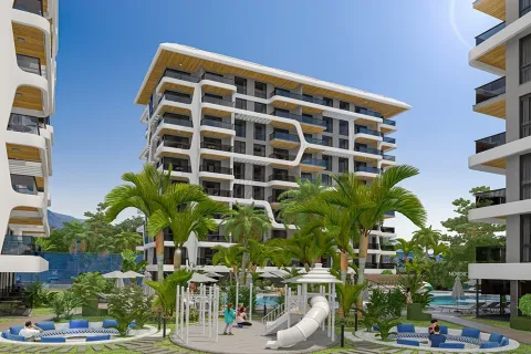 1+1 Leilighet  i Alanya, Antalya, Tyrkia Nr. 223620